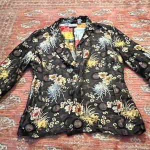 Vintage Floral blazer